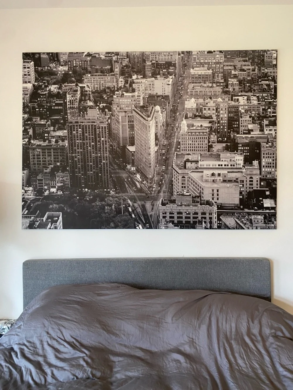 NYC cityscape large canvas print-Y2K IKEA - Picture 5 of 6